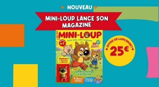 Mini-Loup lance son magazine !
