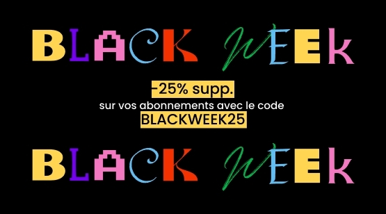 Profitez de la Black Week sur Prismashop