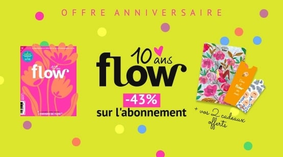 10 ans FLOW - 43% de réduction sur l'abonnement 