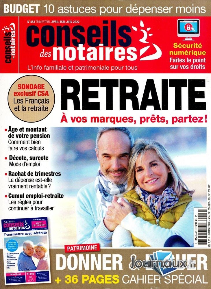 Abonnement Conseils des Notaires pas cher