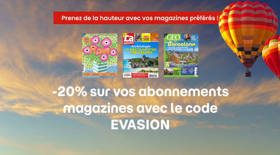 Des magazines pour s’évader à prix léger