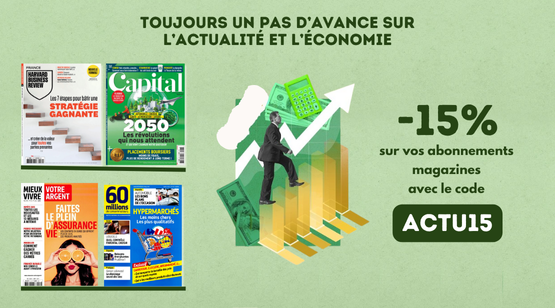 -15% sur l'actualité et l'économie