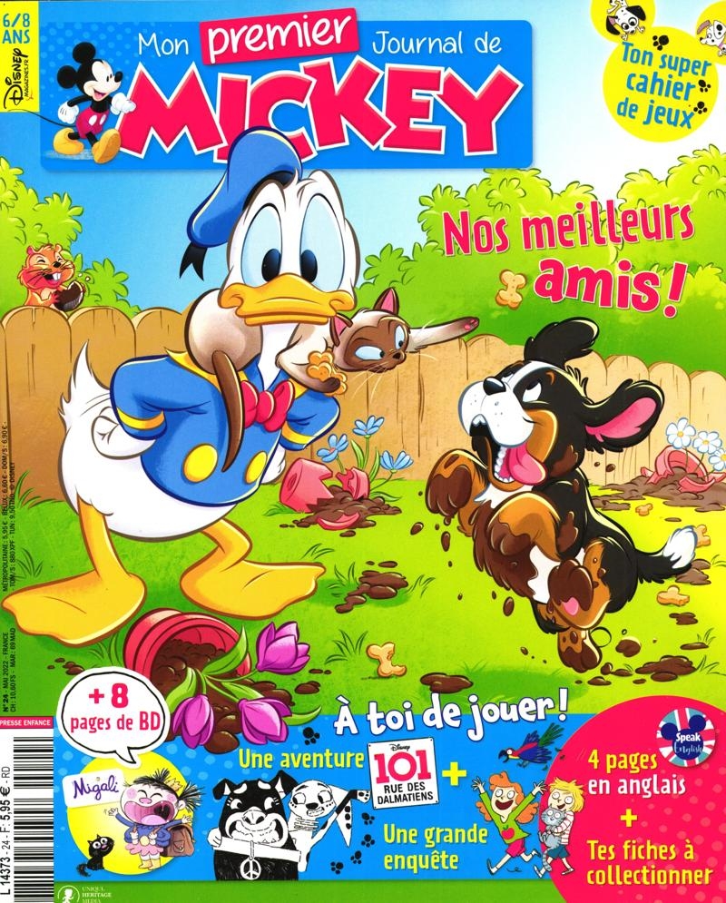 Abonnement Mon premier journal de Mickey pas cher Abonnement Mon premier journal de Mickey pas cher