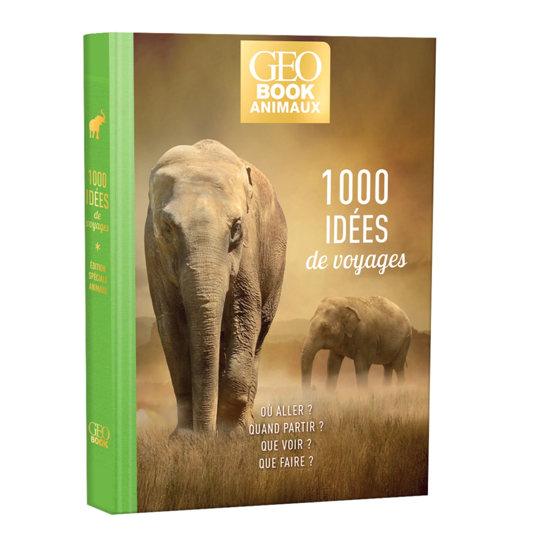 Geobook 1000 idées de voyages à la rencontre des animaux