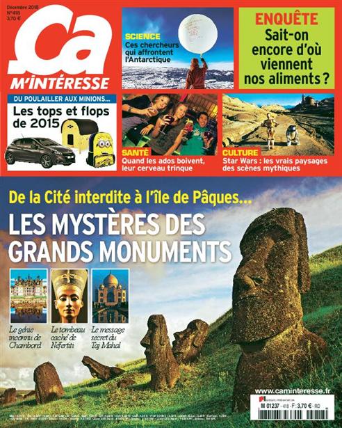 Ca m'intéresse n°418