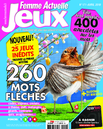 Femme Actuelle Jeux n° 171
