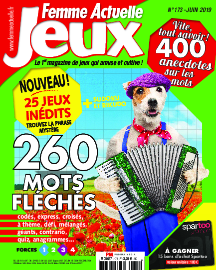 Femme Actuelle Jeux n°173