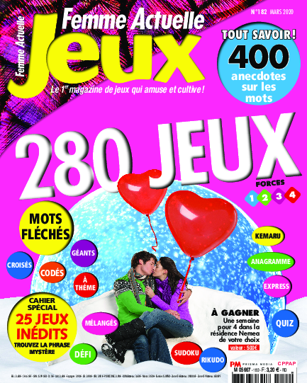 Femme Actuelle Jeux n°182