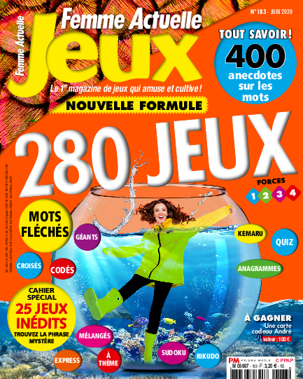 Femme Actuelle Jeux n°183