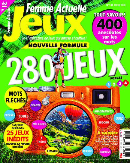 Femme Actuelle Jeux n°184