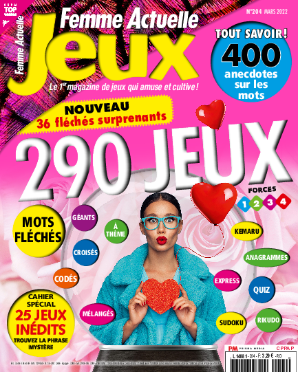 Femme Actuelle Jeux n°204