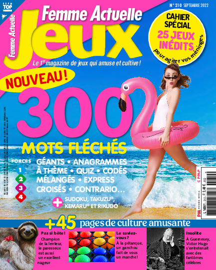 Femme Actuelle Jeux n°210