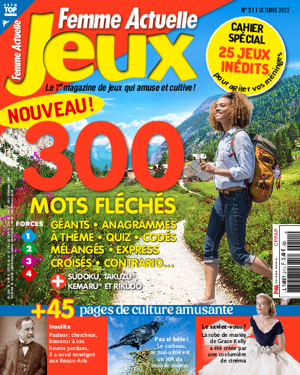Femme Actuelle Jeux n°211