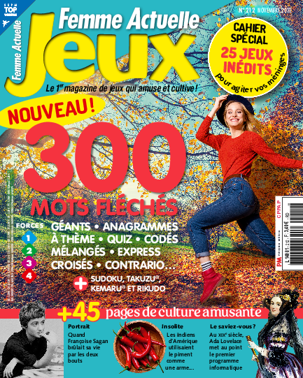 Femme Actuelle Jeux n°212