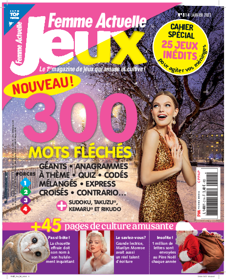 Femme Actuelle Jeux n°214