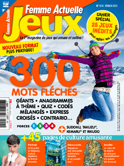 Femme Actuelle Jeux n°215