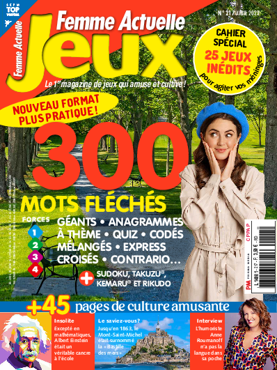 Femme Actuelle Jeux n°217