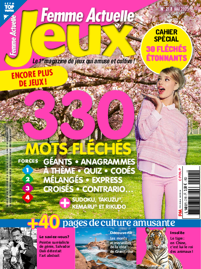 Femme Actuelle Jeux n°218