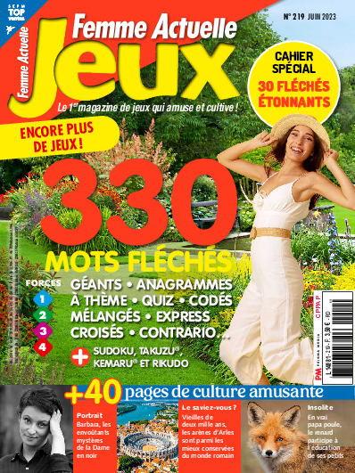Femme Actuelle Jeux n°219