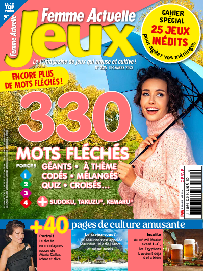 Femme Actuelle Jeux n°225