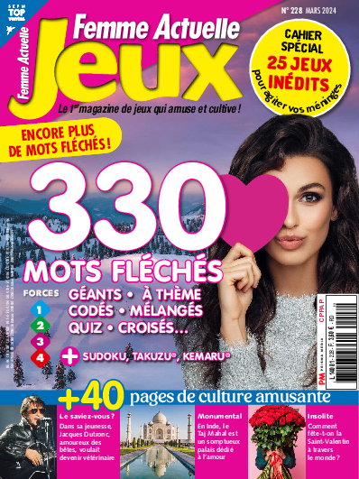 Femme Actuelle Jeux n°228