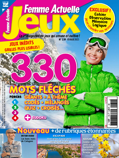 Femme Actuelle Jeux n°239