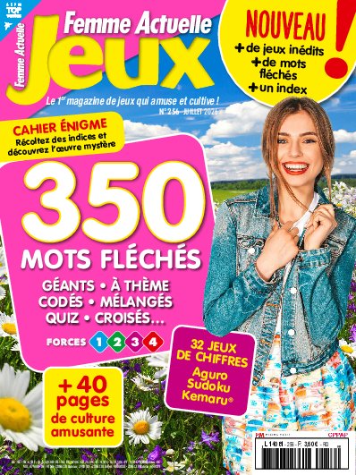 Femme Actuelle Jeux n°256