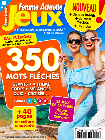 Femme Actuelle Jeux n°258