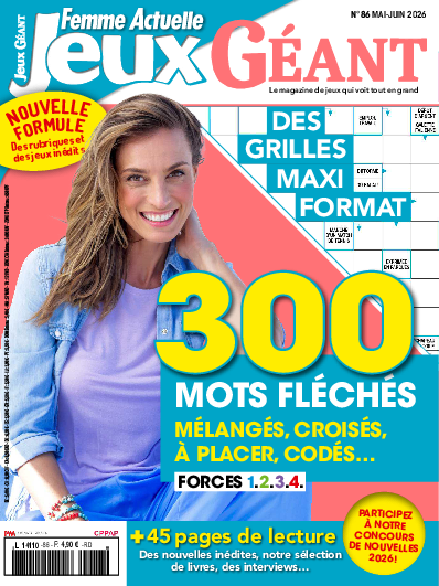 Femme Actuelle Jeux Extra n°86