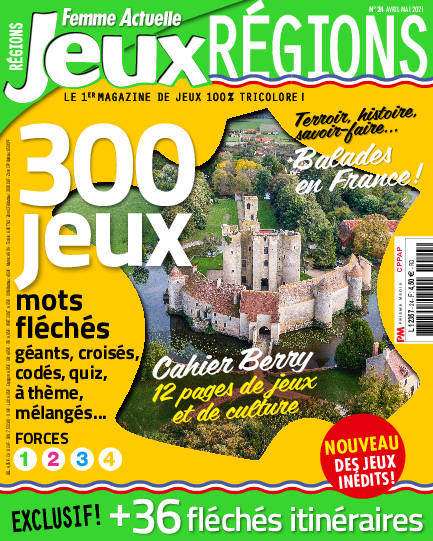 Femme Actuelle Jeux Région n°24