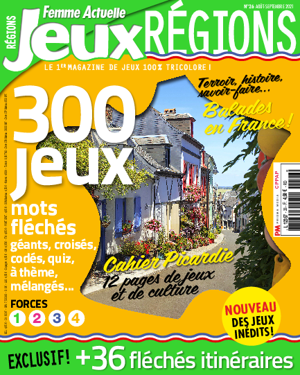 Femme Actuelle Jeux Région n°26