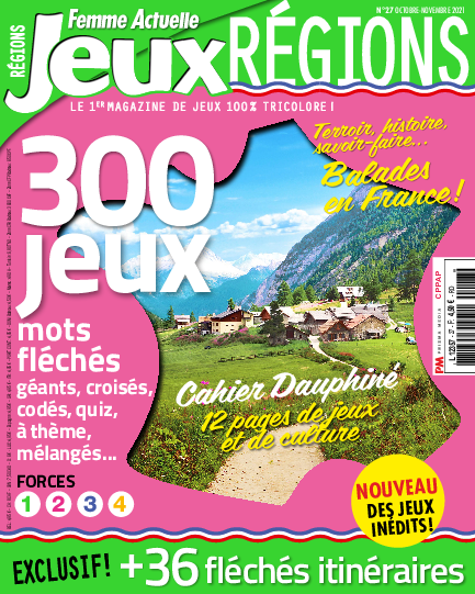 Femme Actuelle Jeux Région n°27