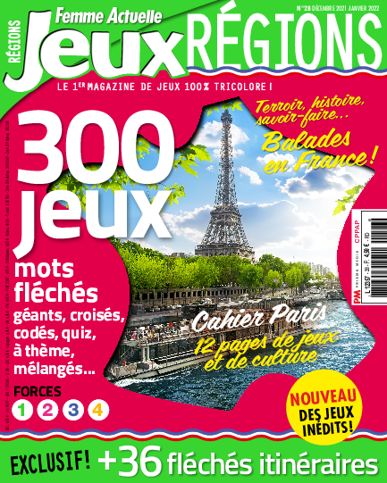 Femme Actuelle Jeux Région n°28