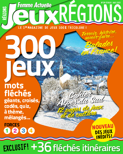 Femme Actuelle Jeux Région n°29