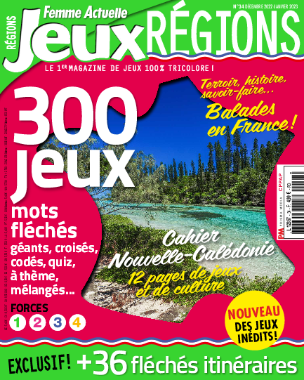 Femme Actuelle Jeux Région n°34