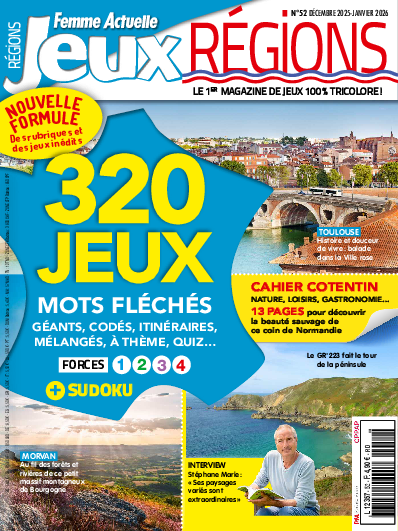 Femme Actuelle Jeux Région n°52