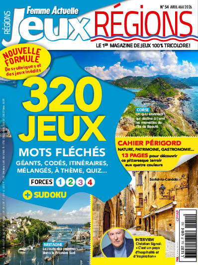 Femme Actuelle Jeux Région n°54