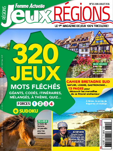 Femme Actuelle Jeux Région n°55