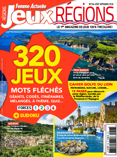 Femme Actuelle Jeux Région n°56