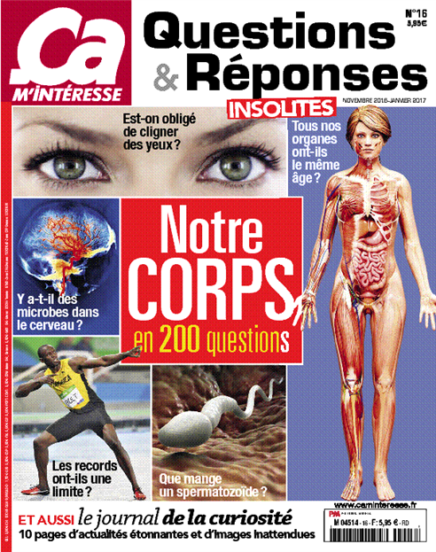 Hors serie Ca m intéresse - Questions et Réponses n°16
