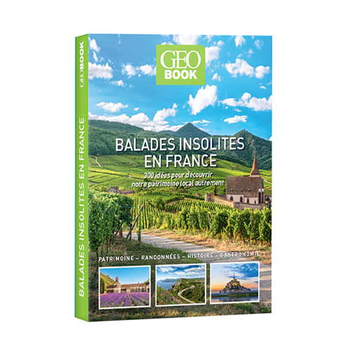 300 idées pour découvrir notre patrimoine local autrement GEOBOOK Balades insolites en France 