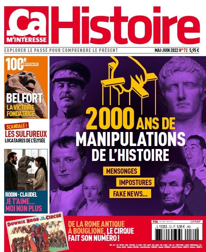 Ça m'intéresse Histoire n°72
