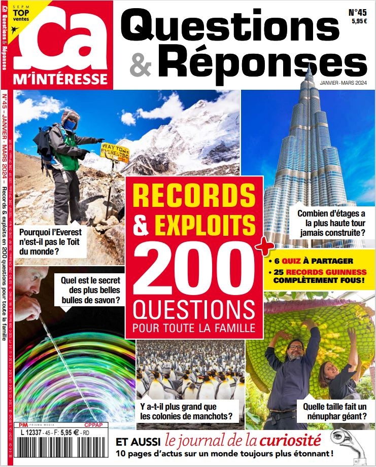 Ca m'intéresse Questions et Réponses 45
