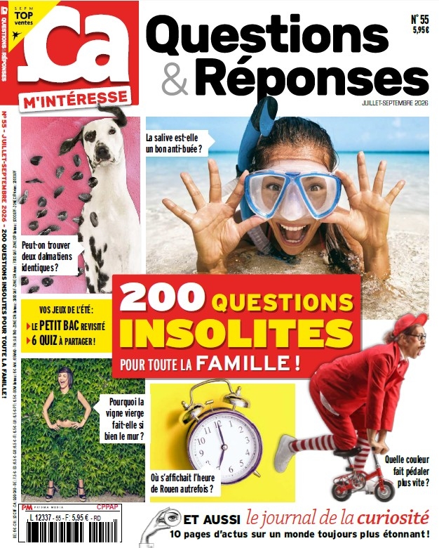 Hors série Ça m'intéresse Questions réponses N°55
