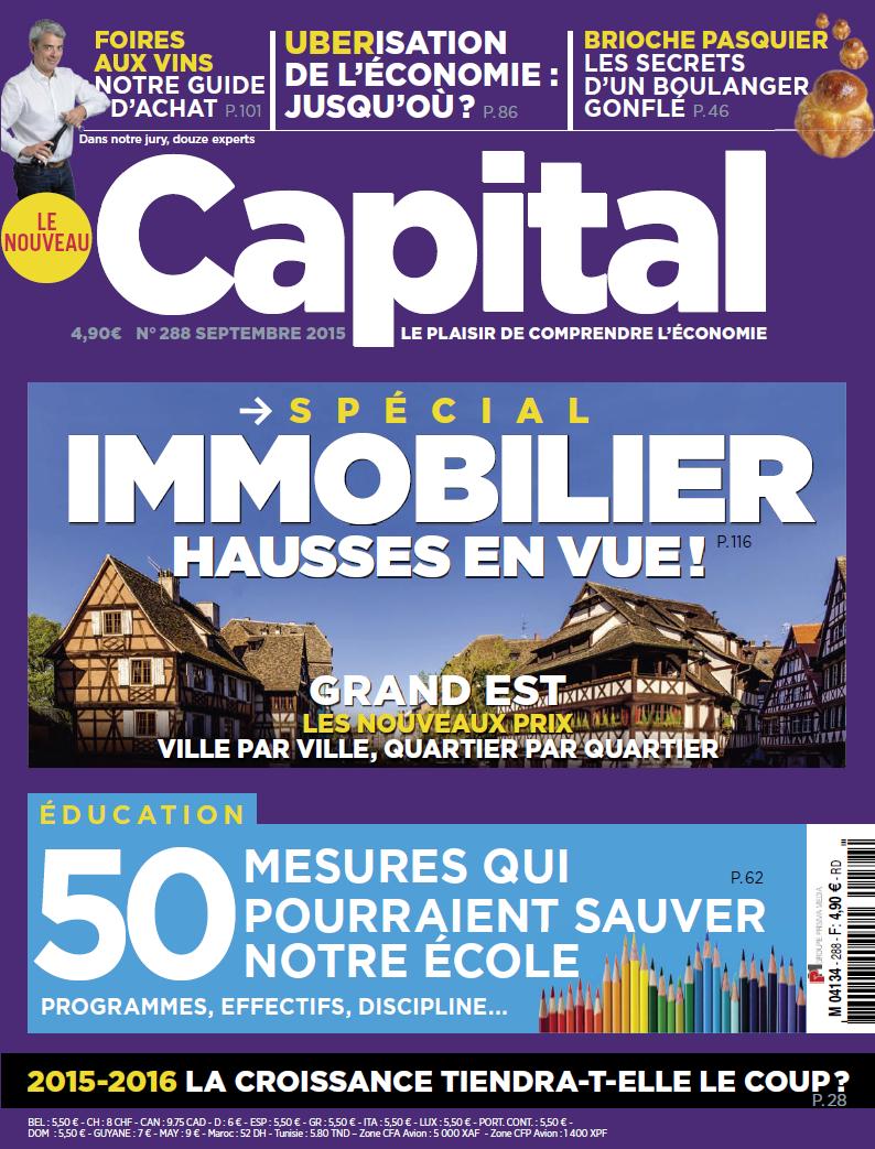 Capital n°288 Spécial immobilier - Grand EST