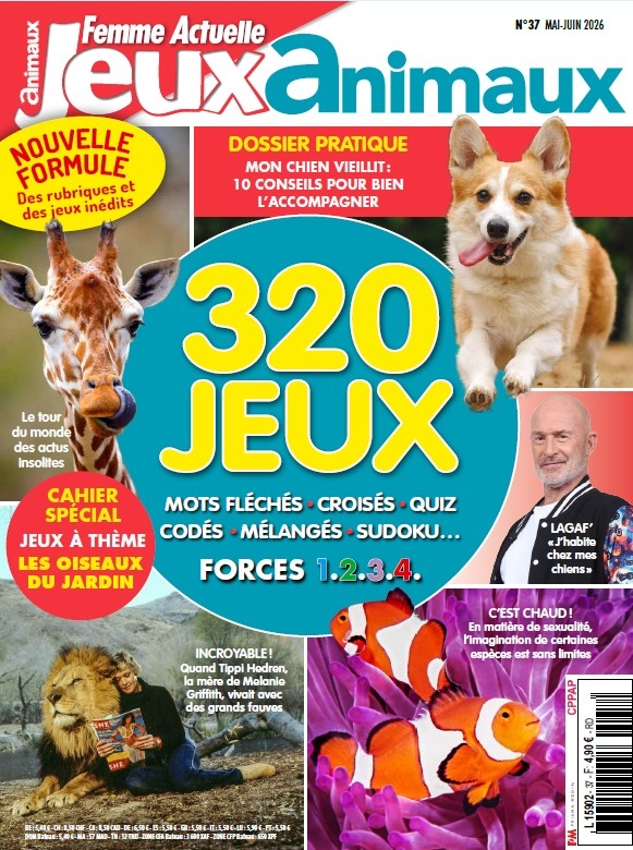 Femme Actuelle Jeux Animaux n°37