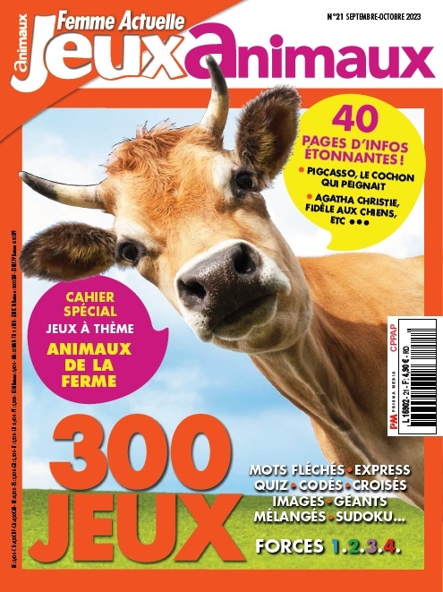 Femme Actuelle Jeux Animaux n°21