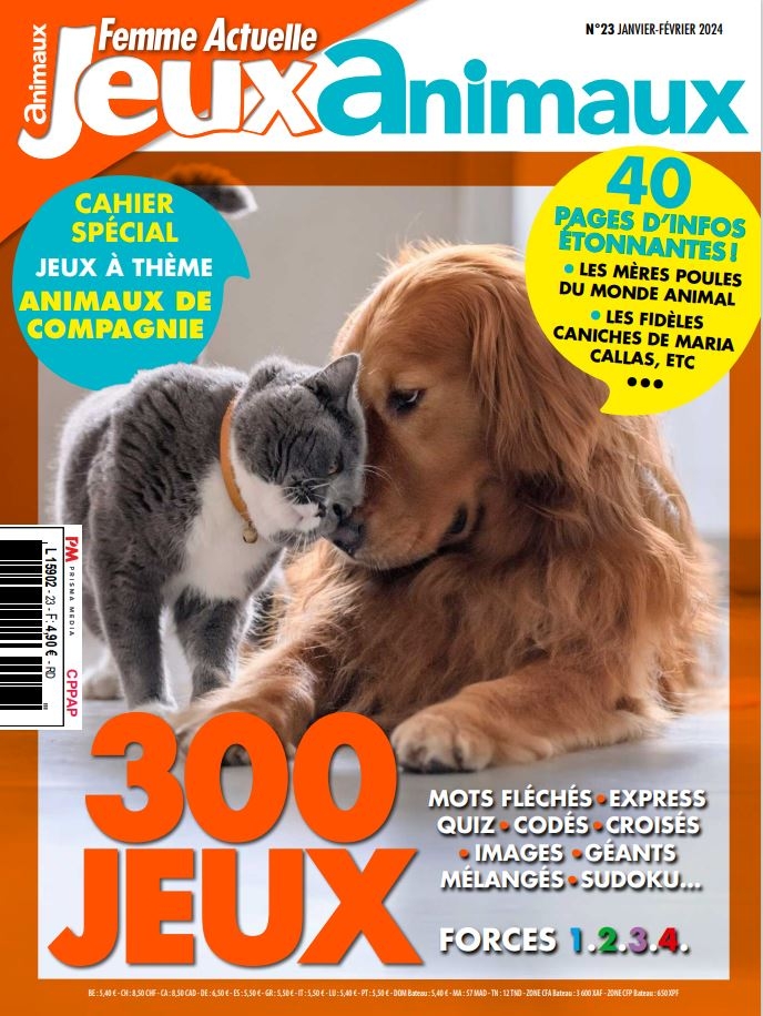 Femme Actuelle Jeux Animaux n°23