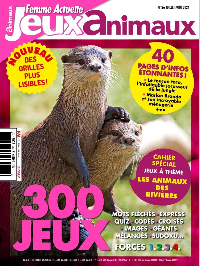 Femme Actuelle Jeux Animaux n°26