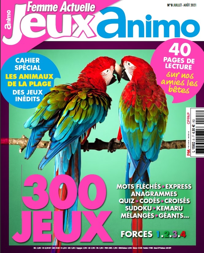 Femme Actuelle Jeux Animo n°8